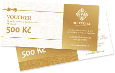 Dárkové poukázky Dolce Diva Dárkové poukázky Dolce Diva